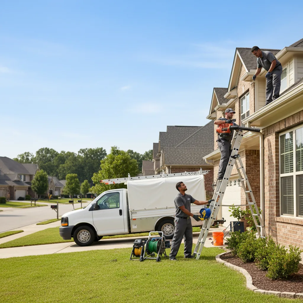 Home Gutter Service in Central, SC near me